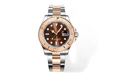 Rolex Yacht-Master 42 Rose Gold &amp; Stainless Steel Brown Dial VSF Luxury Watch Collection from VSF Watches