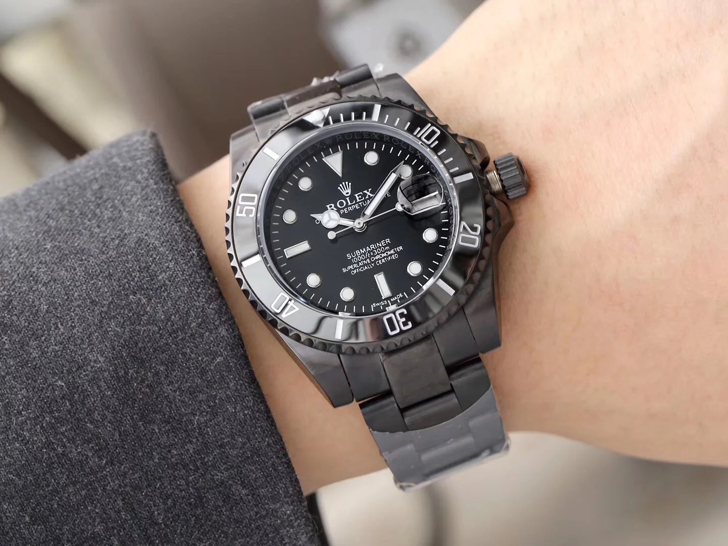 Rolex Submariner Cool Black Automatic 40mm