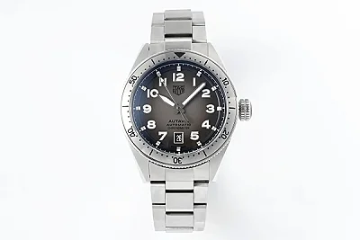 XF Factory TAG Heuer Series Watch - Silver Stainless Steel, Grey Dial, Dress &amp; Casual Style, 100m Waterproof, SW200 Movement, Premium Super Clone Design