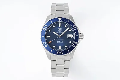 XF Factory TAG Heuer Series Watch - Blue Dial, Stainless Steel, Automatic Movement, Waterproof 100m, Super Clone Replica Edition