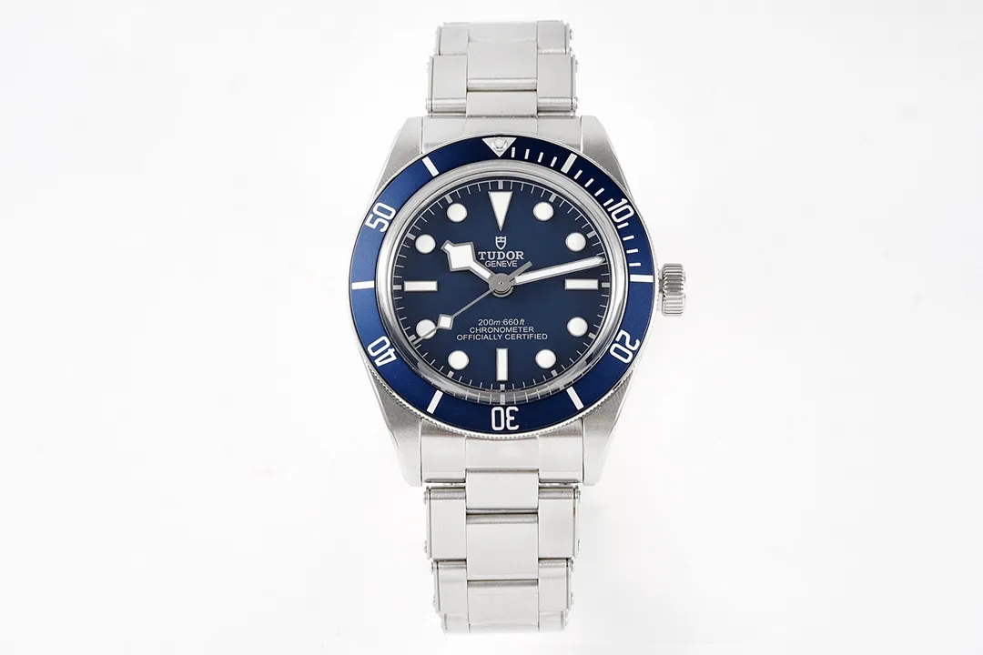 ZF Factory Tudor Black Bay Fifty-Eight Automatic Dive Watch with Blue Dial and Stainless Steel Bracelet