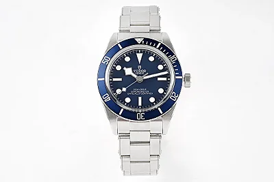 ZF Factory Tudor Black Bay Fifty-Eight Automatic Dive Watch with Blue Dial and Stainless Steel Bracelet