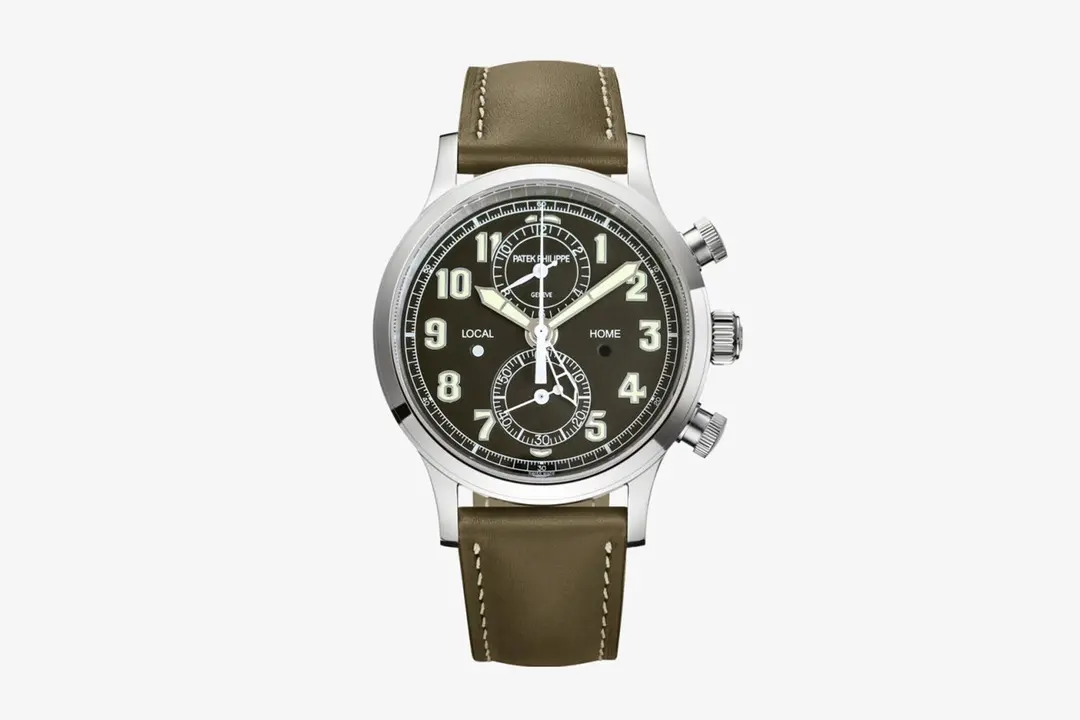 MP Factory Patek Philippe Complications 5924G Grey Leather Super Clone Replica Watch
