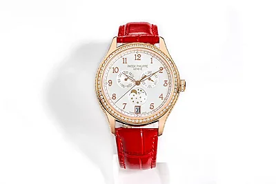 ZF Factory Patek Philippe Complications 4947R Rose Gold Red Leather Super Clone Replica Watch